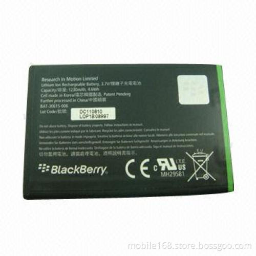 Mobile Phone Battery, Compatible with RIM's BlackBerry Bold JM-1 9850, 9860, 9790, 9900